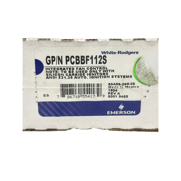 White-Rodgers Integrated Fan Control Board 50A55-289 PCBBF112S - Picture 6 of 6